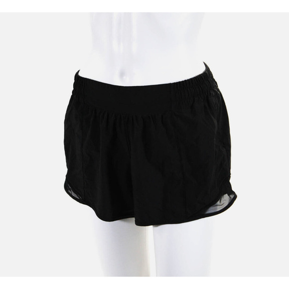 Lululemon Run Low-Rise Lined Shorts Black 8 NWOT - Picture 9 of 13